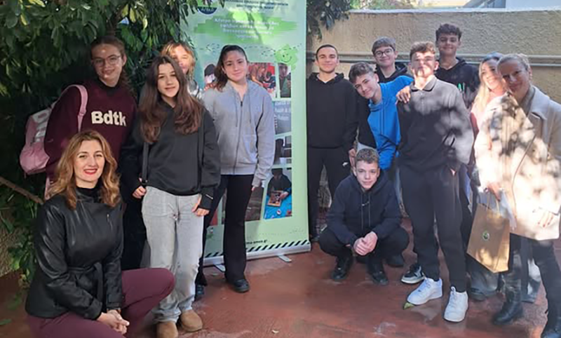 Επίσκεψη Ελληνογαλλικής Σχολής Saint Paul στο Κέντρο Ημέρας Εφήβων & Ενηλίκων του ΑΛΜΑ