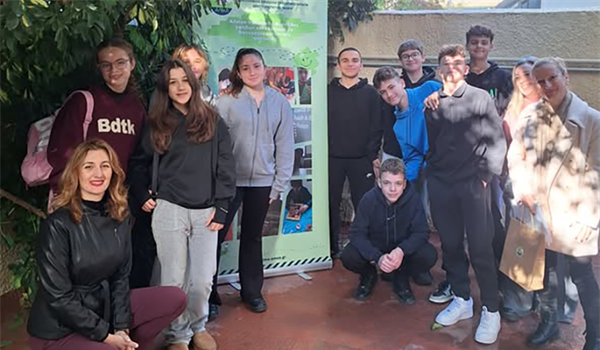 Επίσκεψη Ελληνογαλλικής Σχολής Saint Paul στο Κέντρο Ημέρας Εφήβων & Ενηλίκων του ΑΛΜΑ