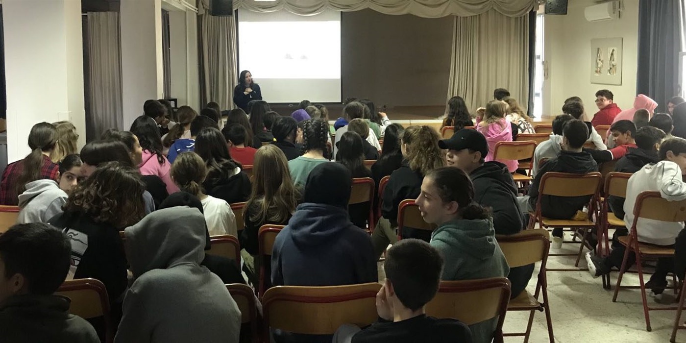 Επίσκεψη στο 5ο Γυμνάσιο Παλαιού Φαλήρου