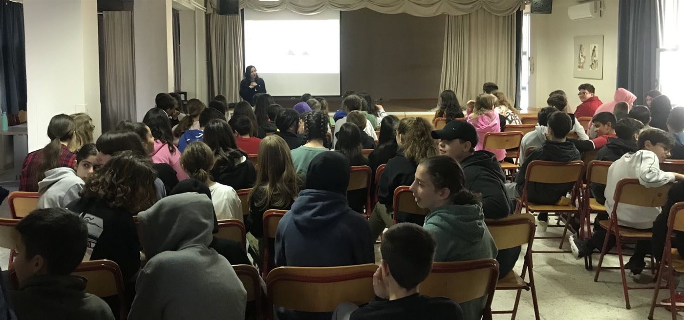 Επίσκεψη στο 5ο Γυμνάσιο Παλαιού Φαλήρου