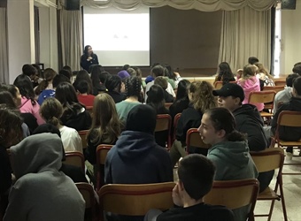 Επίσκεψη στο 5ο Γυμνάσιο Παλαιού Φαλήρου